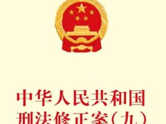 2021年最新中华人民共以及国刑法修正案(九)