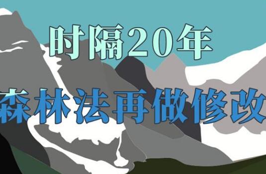 2021中华人民共和国森林法修订【全文】