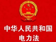 2022中华人民共以及国电力法最新版【修正】